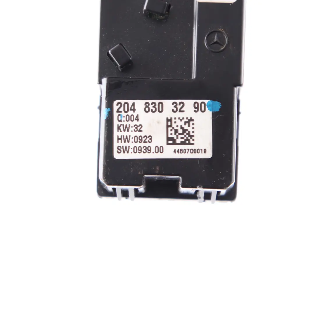 Climate Control Panel Mercedes W204 W212 A/C Heater Unit Switch Rear to with Part number A2048303290 Climate Control Panel Mercedes W204 W212 A/C Heater Unit Switch Rear - SKU A2048303290 - Part number A2048303290