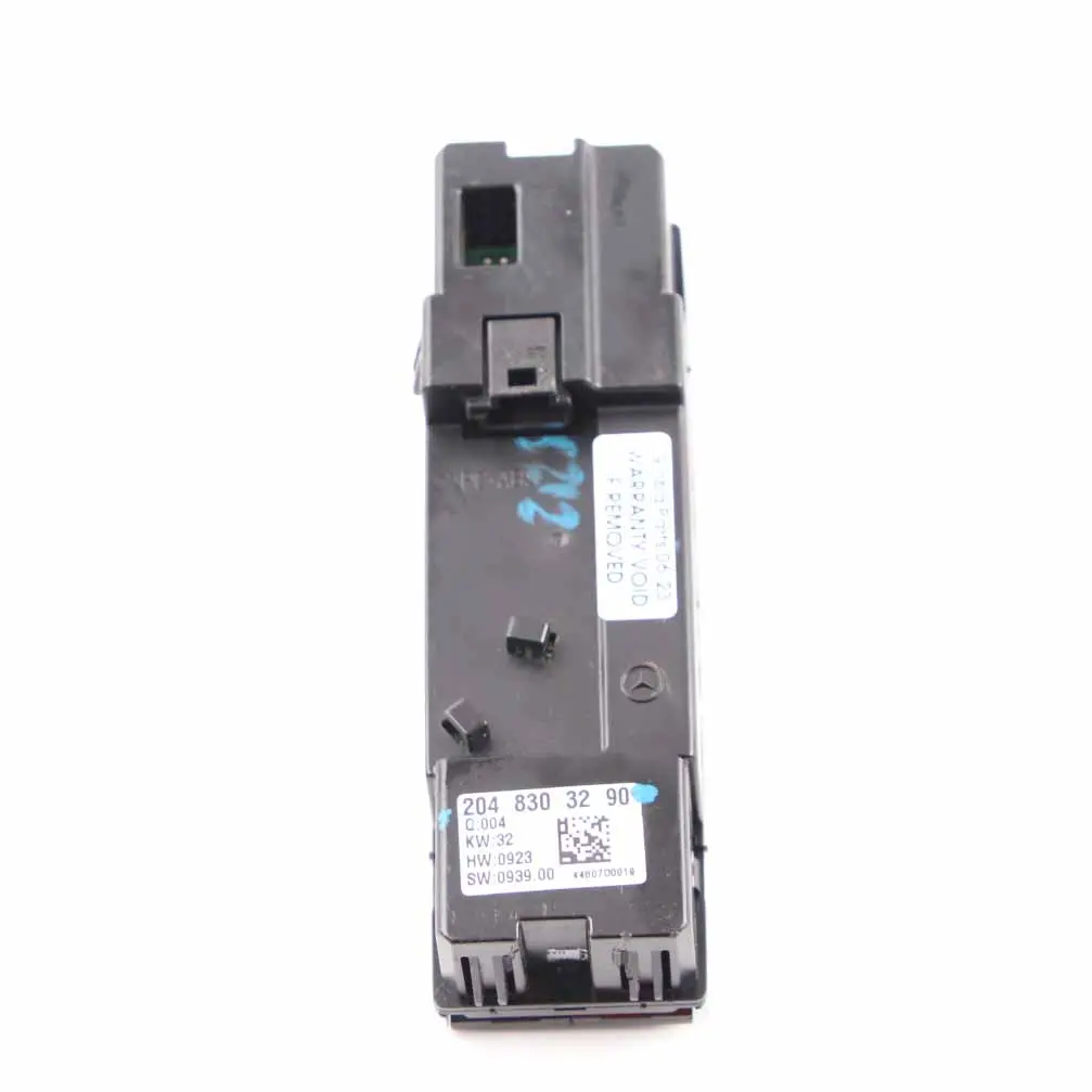  Contrôle Climatique Mercedes W204 W212 Interrupteur chaufage arrière - SKU A2048303290 - Numéro de pièce A2048303290