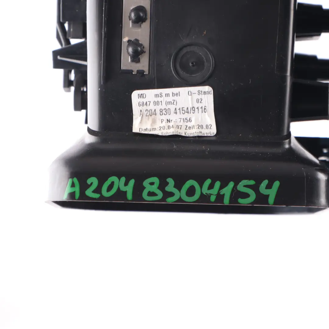 Dashboard Centre Air Vent Front Grille Hazard Switch to Mercedes W204 with Part number A2048304154 Mercedes W204 Dashboard Centre Air Vent Front Grille Hazard Switch - SKU A2048304154 - Part number A2048304154