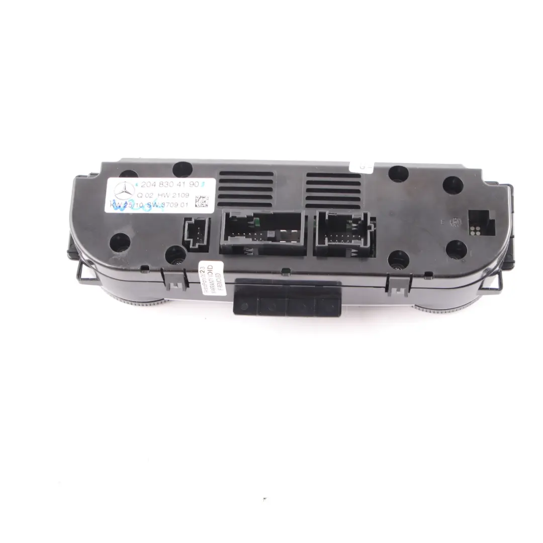 Mercedes W204 Air Conditioning Unit Climate Control Switch Panel - SKU A2048304190 - Part number A2048304190