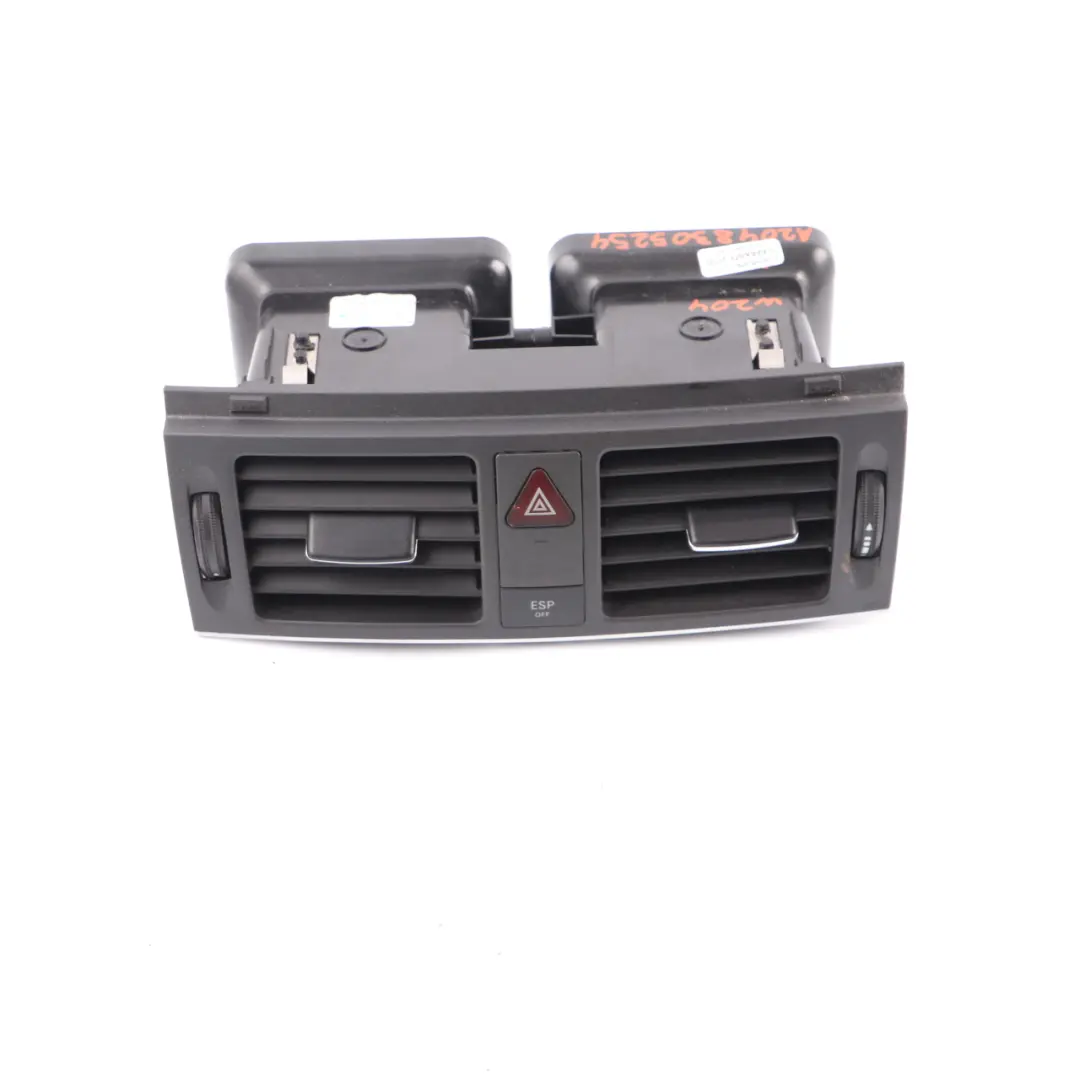 Mercedes W204 Air Vent Grille Dashboard Front Centre Hazard Switch - SKU A2048305254 - Part number A2048305254