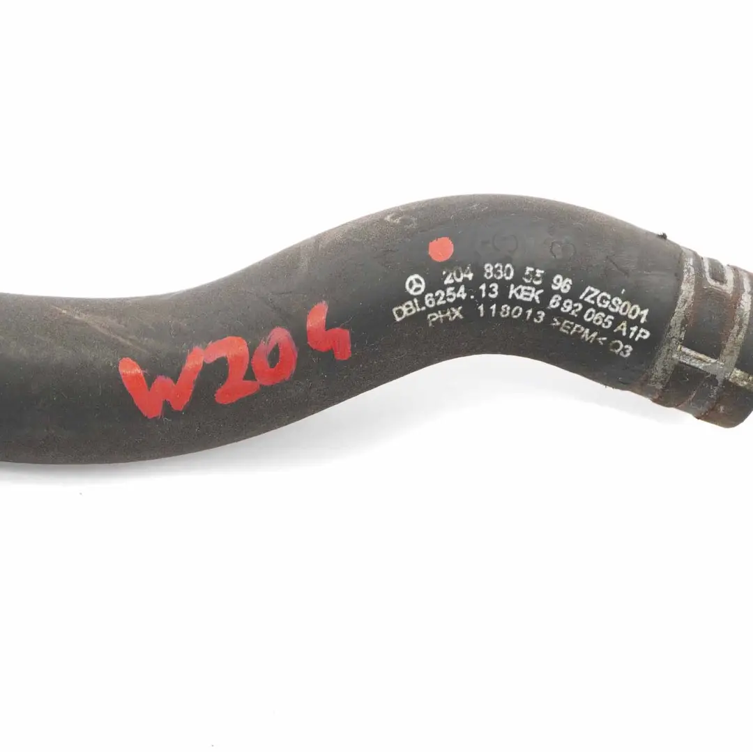  Water Pipe Mercedes W204 S204 OM646 Cooling Coolant Hose Line - SKU A2048305596 - Part number A2048305596