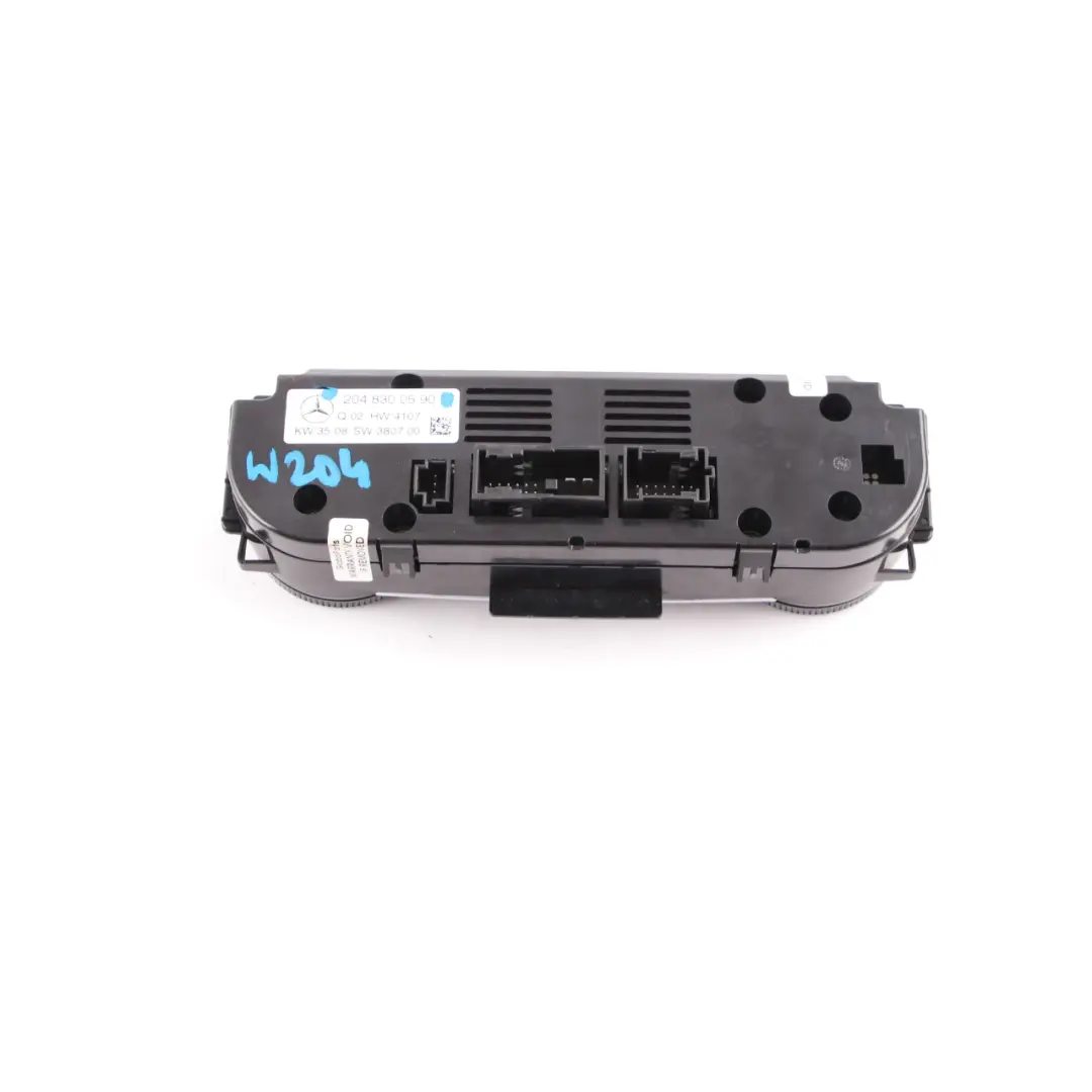 Mercedes W204 Chauffage Climatisation Panneau de Commutation - SKU A2048305790 - Numéro de pièce A2048305790