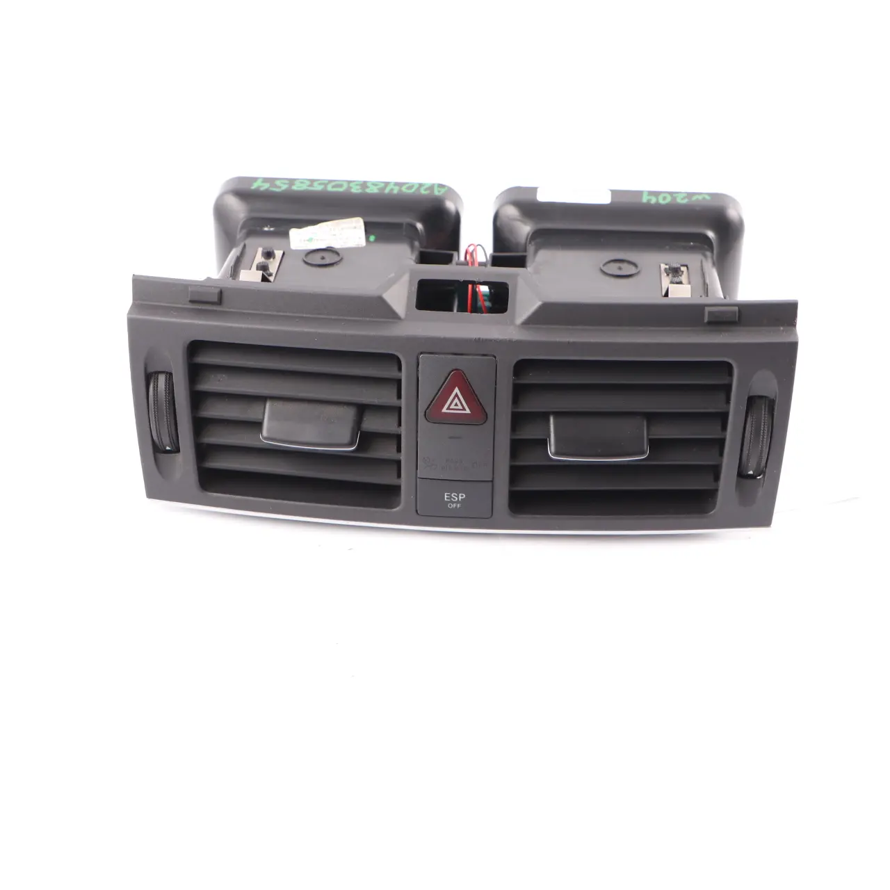 Mercedes W204 Salpicadero Central Rejilla Ventilación Boquilla Interruptor