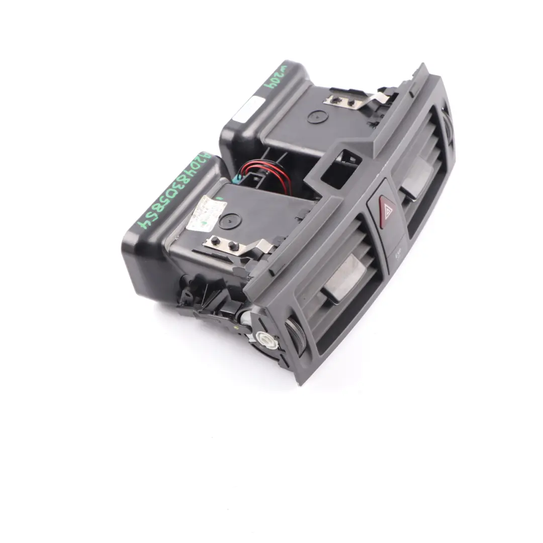 Dashboard Centre Air Vent Grille Nozzle Hazard Switch to Mercedes W204 with Part number A2048305854 Mercedes W204 Dashboard Centre Air Vent Grille Nozzle Hazard Switch - SKU A2048305854 - Part number A2048305854