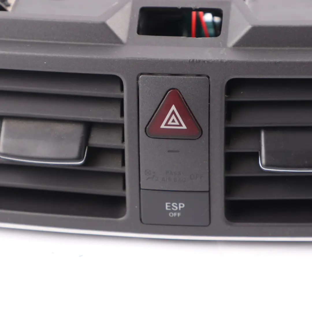 Dashboard Centre Air Vent Grille Nozzle Hazard Switch to Mercedes W204 with Part number A2048305854 Mercedes W204 Dashboard Centre Air Vent Grille Nozzle Hazard Switch - SKU A2048305854 - Part number A2048305854