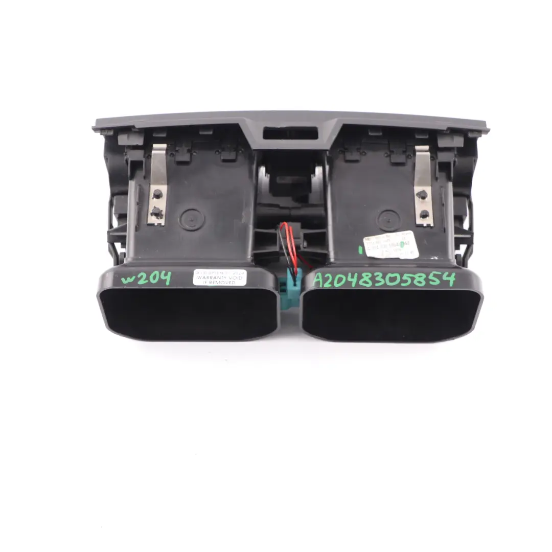 Mercedes W204 Dashboard Centre Air Vent Grille Nozzle Hazard Switch - SKU A2048305854 - Part number A2048305854