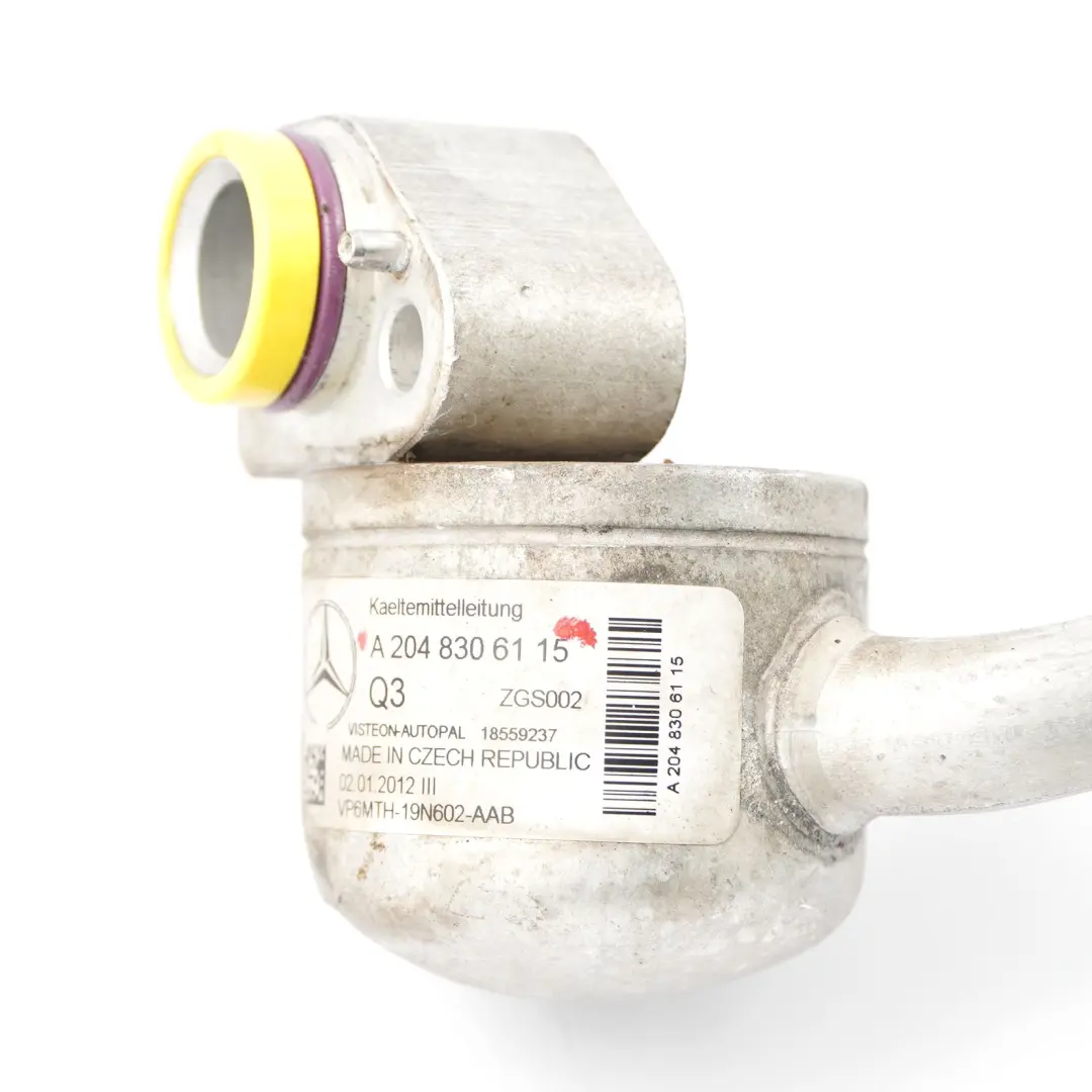 Mercedes W204 M271 Petrol Air Conditioning Pipe Compressor Pipe - SKU A2048306115 - Part number A2048306115