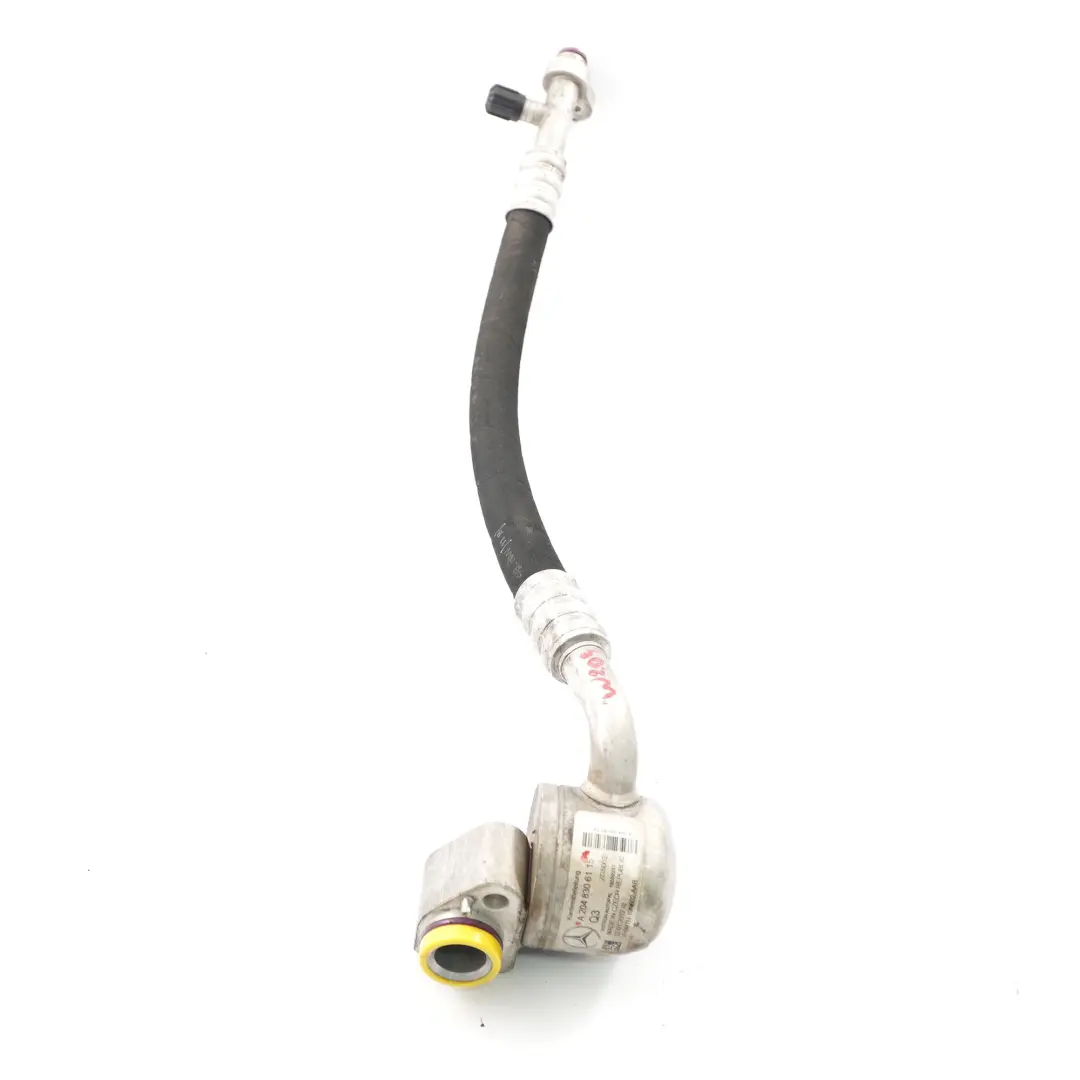 Mercedes W204 M271 Petrol Air Conditioning Pipe Compressor Pipe - SKU A2048306115 - Part number A2048306115
