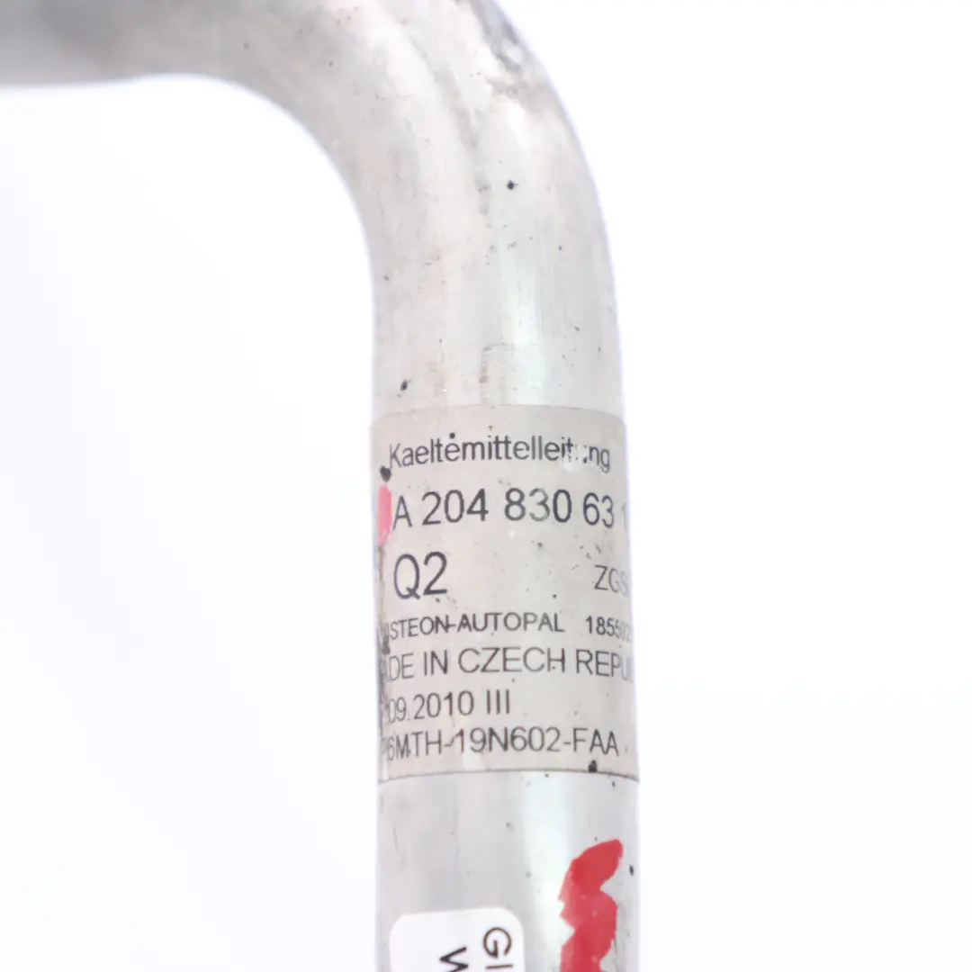 Conditioning Compressor Refrigerant Hose Line A/C to Mercedes W204 Air with Part number A2048306315 Mercedes W204 Air Conditioning Compressor Refrigerant Hose Line A/C - SKU A2048306315 - Part number A2048306315