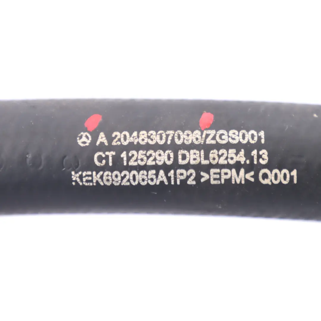  Tubo dell'acqua Mercedes W204 C207 W212 Motore Radiatore Tubo - SKU A2048307096 - Numero di parte A2048307096