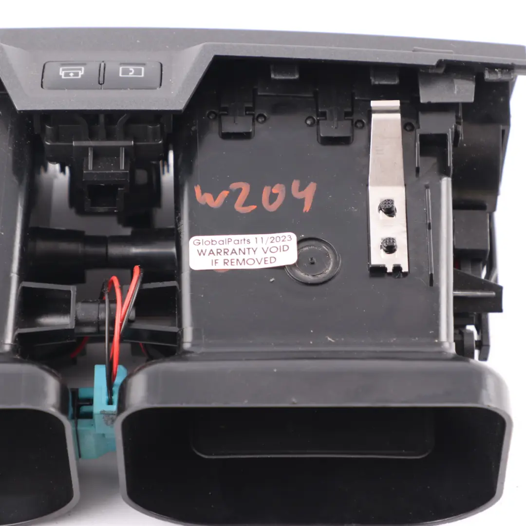 Salpicadero Centro Aire Ventilaciones Carcasa Peligros para Mercedes W204 con número de pieza A2048307454 Mercedes W204 Salpicadero Centro Aire Ventilaciones Carcasa Peligros - SKU A2048307454 - Número de pieza A2048307454