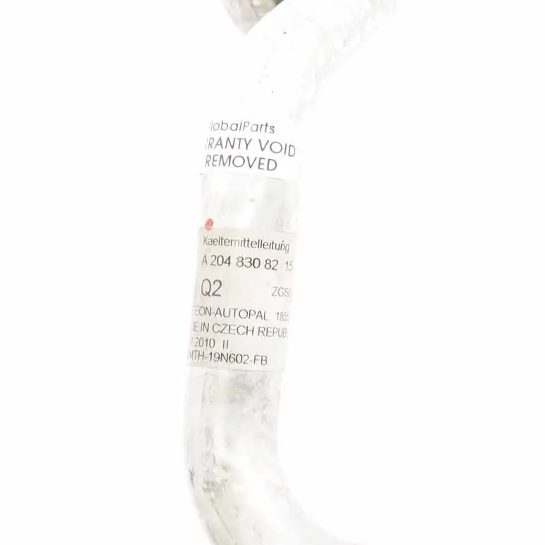 Mercedes W204 Tubo De Refrigerante Condensador De Aire Acondicionado - SKU A2048308215 - Número de pieza A2048308215