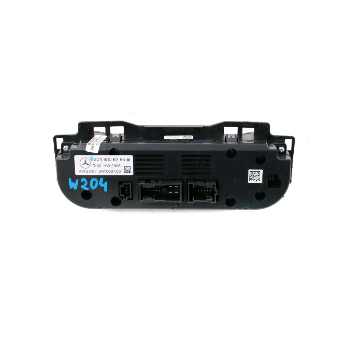 *Mercedes-Benz C-Klasse W204 Klimabedienteil Schalterblock für mit Teilenummer A2048308285 *Mercedes-Benz C-Klasse W204 Klimabedienteil Schalterblock - SKU A2048308285 - Teilenummer A2048308285