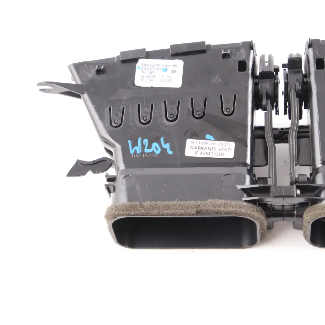 Mercedes W204 Luftgitter Armaturen Brett Vorne Mitte Lüftungs Düse - SKU A2048308454 - Teilenummer A2048308454