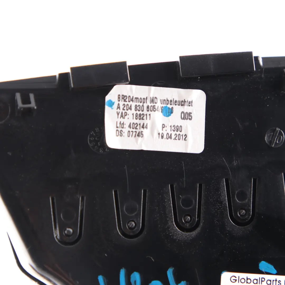 Air Grille Mercedes W204 Dashboard Front Centre Vent Nozzle - SKU A2048308454 - Part number A2048308454