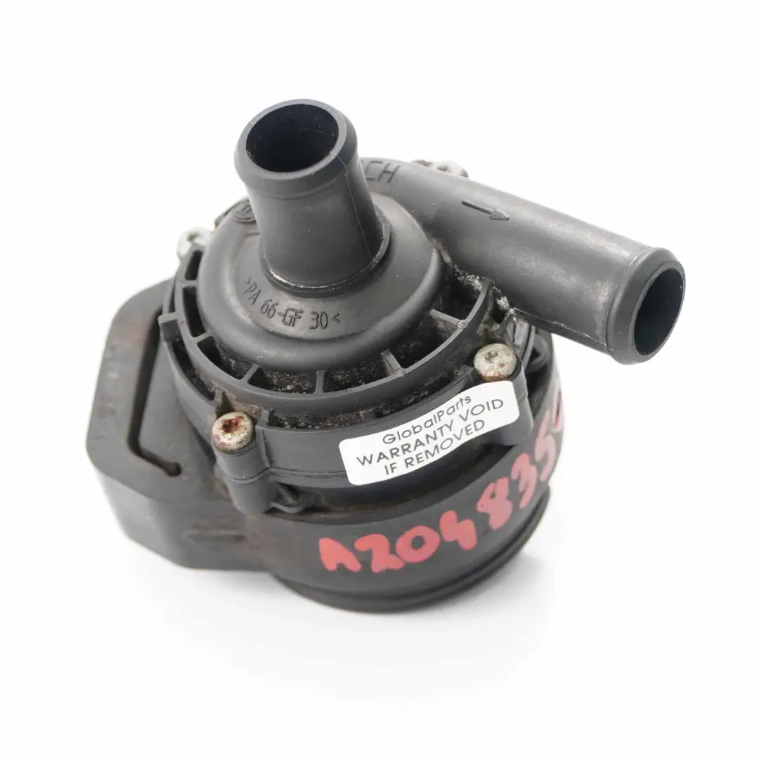 Pompe à eau de refroidissement auxiliaire Mercedes W176 W246 - SKU A2048350364 - Numéro de pièce A2048350364