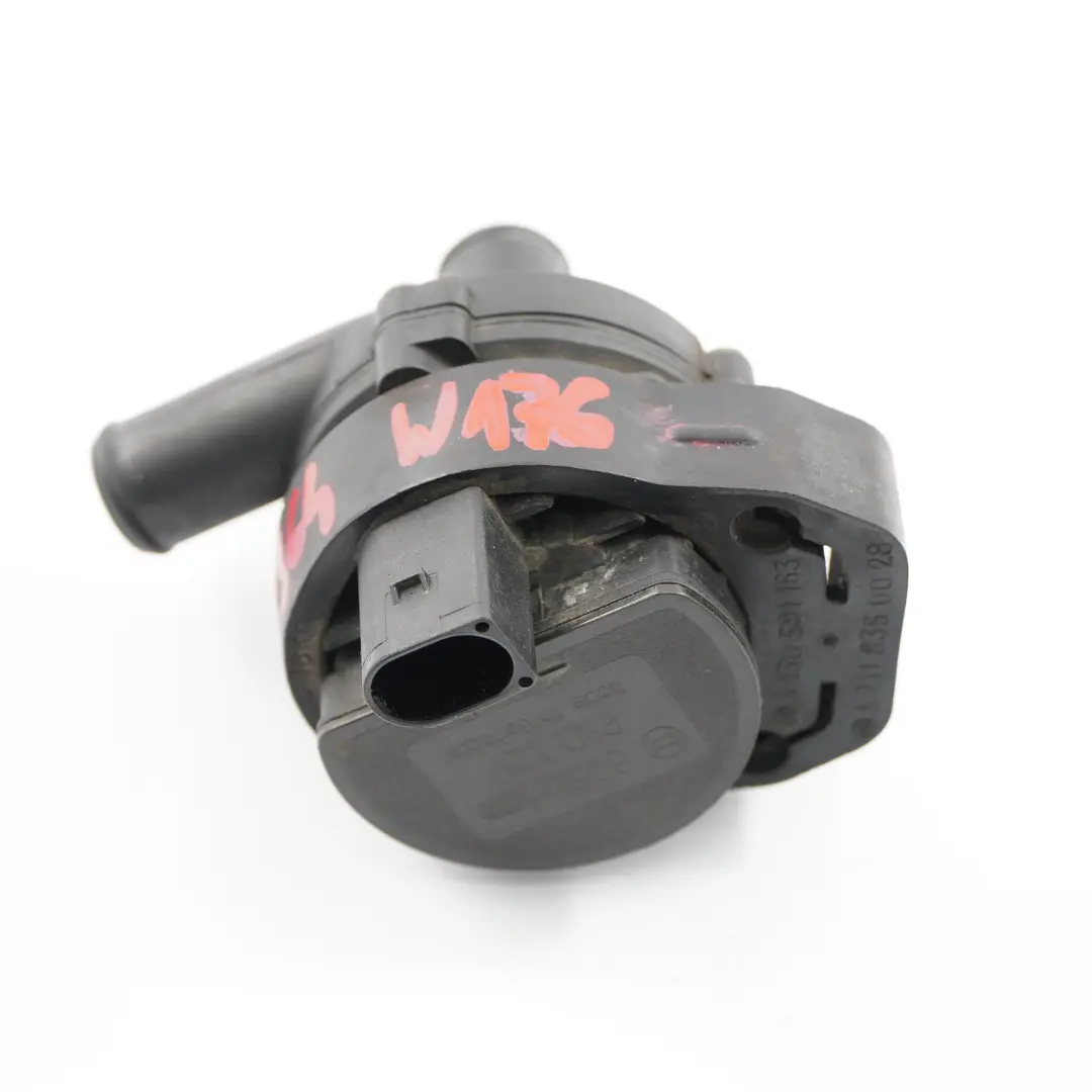 Auxiliary Coolant Water Pump to Mercedes W176 W246 with Part number A2048350364 Mercedes W176 W246 Auxiliary Coolant Water Pump - SKU A2048350364 - Part number A2048350364