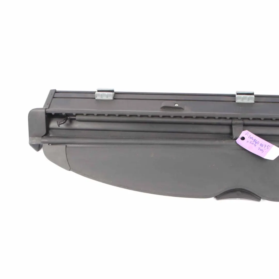 Rollo Heckklappe Kofferraum Paketablage Kombi Schwarz für Mercedes S204 mit Teilenummer A2048600075 Mercedes S204 Rollo Heckklappe Kofferraum Paketablage Kombi Schwarz - SKU A2048600075 - Teilenummer A2048600075