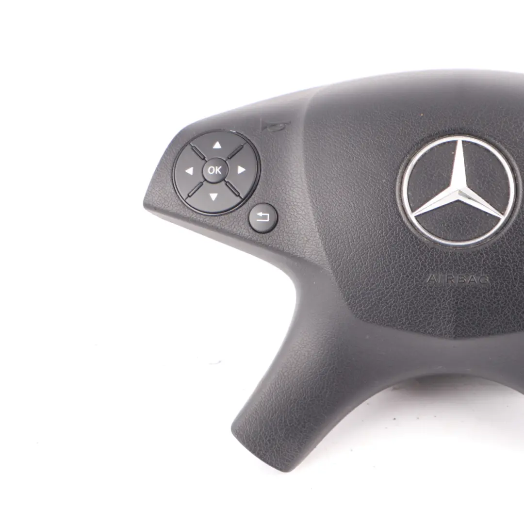 Mercedes W204 Steering Wheel Airbag Driver's Side Module Black - SKU A2048600202 - Part number A2048600202