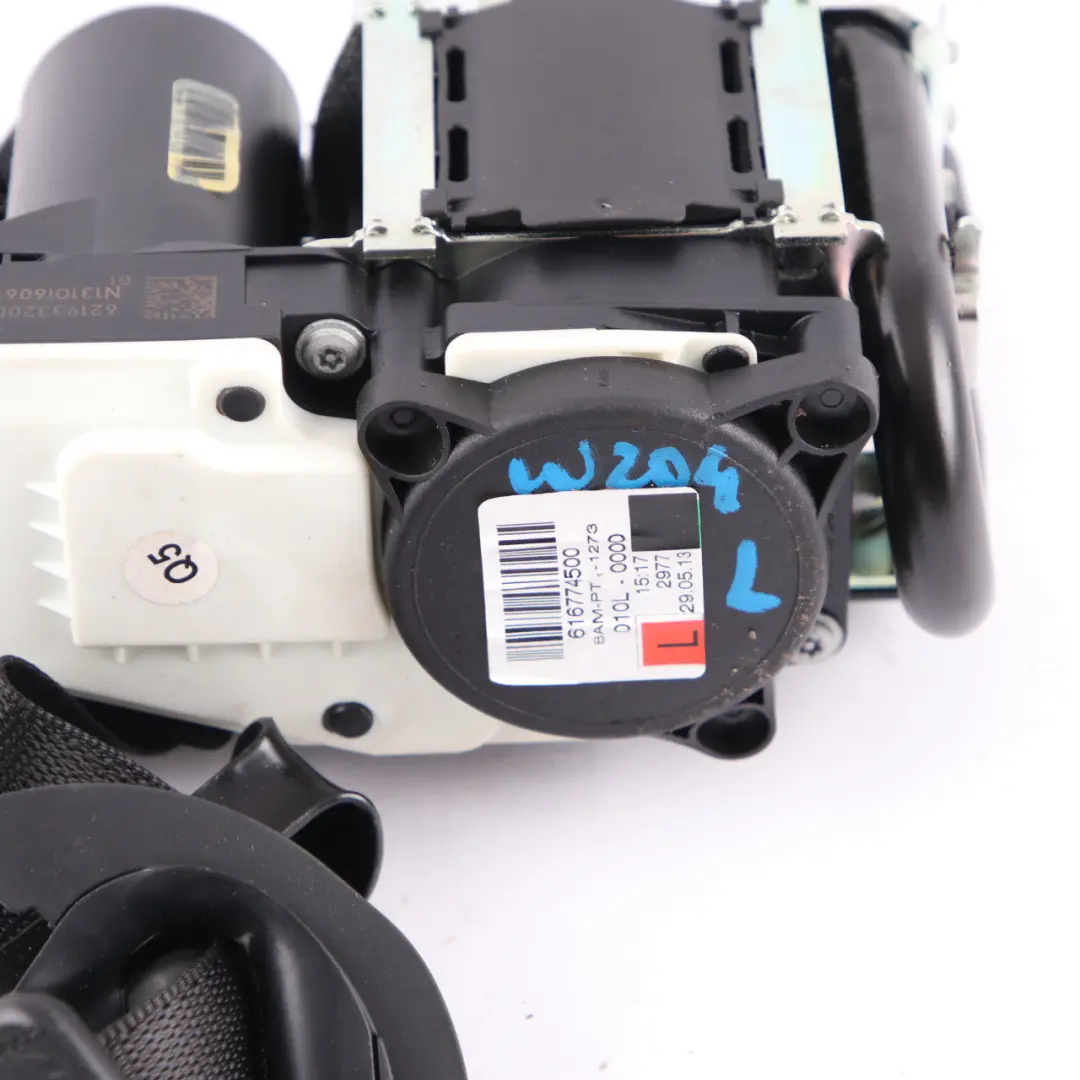 Mercedes W204 Sicherheitsgurt Vorne Links Sicherer Gurt Schwarz A2048604586 - SKU A2048601785 - Teilenummer A2048601785