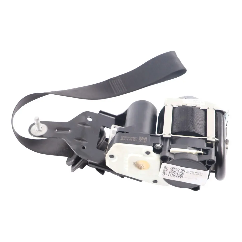 Mercedes W204 Ceinture Sécurité Côté Passager Gauche Sécurité Noire - SKU A2048601786-1 - Numéro de pièce A2048601786