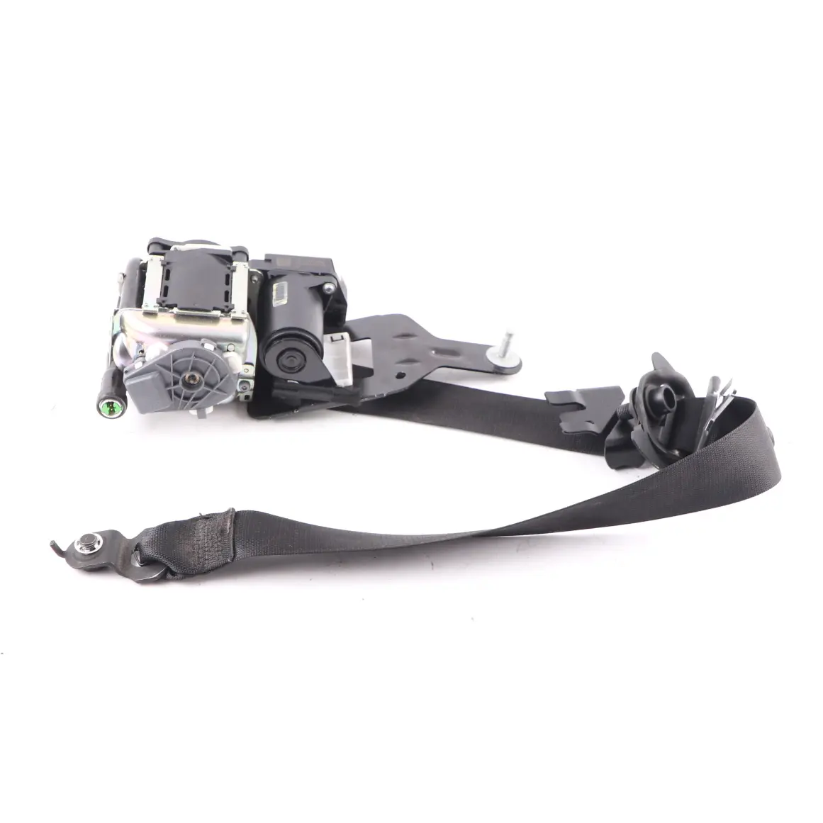 Cinturón de seguridad Mercedes S204 Cinturón delantero derecho Negro