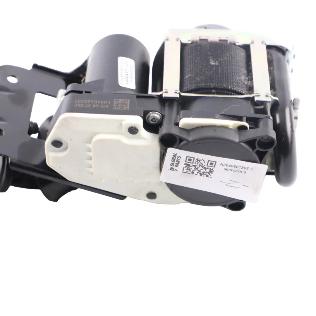 Belt Front Right O/S Safety Belt to Mercedes C204 Coupe Seat with Part number A2048601886 Mercedes C204 Coupe Seat Belt Front Right O/S Safety Belt - SKU A2048601886-1 - Part number A2048601886