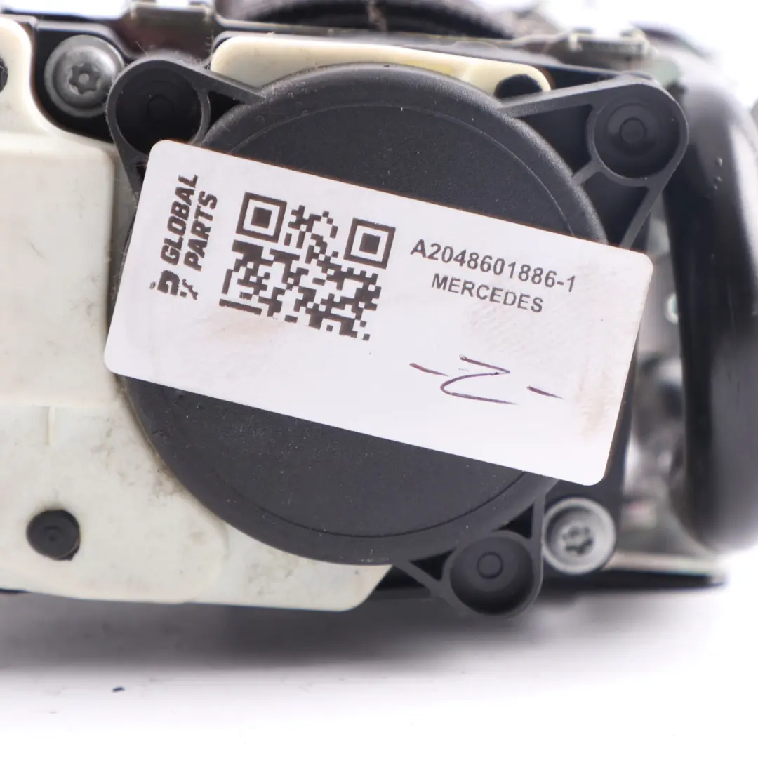 Belt Front Right O/S Safety Belt to Mercedes C204 Coupe Seat with Part number A2048601886 Mercedes C204 Coupe Seat Belt Front Right O/S Safety Belt - SKU A2048601886-1 - Part number A2048601886