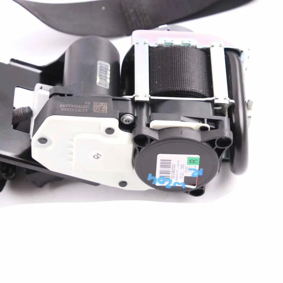 Mercedes W204 Seat Belt Safety Front Right O/S Seatbelt Black - SKU A2048602085 - Part number A2048602085