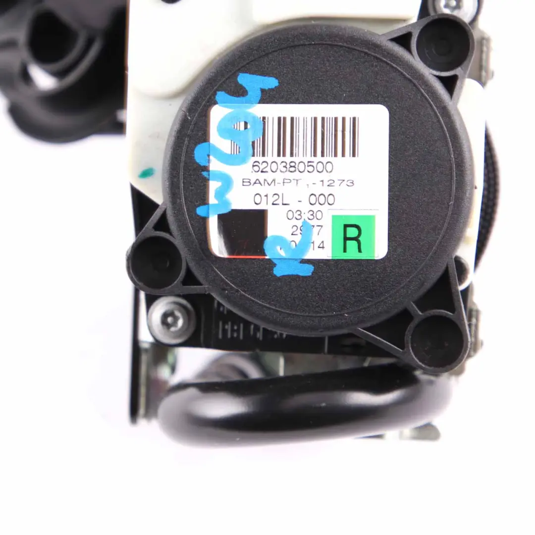 Mercedes W204 Ceinture sécurité avant droite Ceinture sécurité noire - SKU A2048602085 - Numéro de pièce A2048602085
