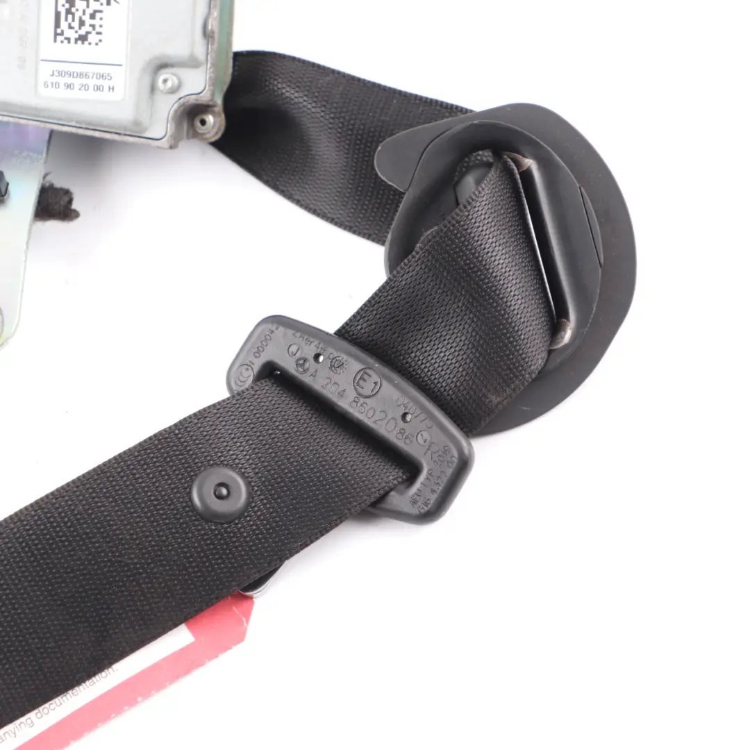 Ceinture de sécurité avant droite Noir pour Mercedes W204 S204 à propos du numéro de pièce A2048602086 Mercedes W204 S204 Ceinture de sécurité avant droite Noir - SKU A2048602086 - Numéro de pièce A2048602086