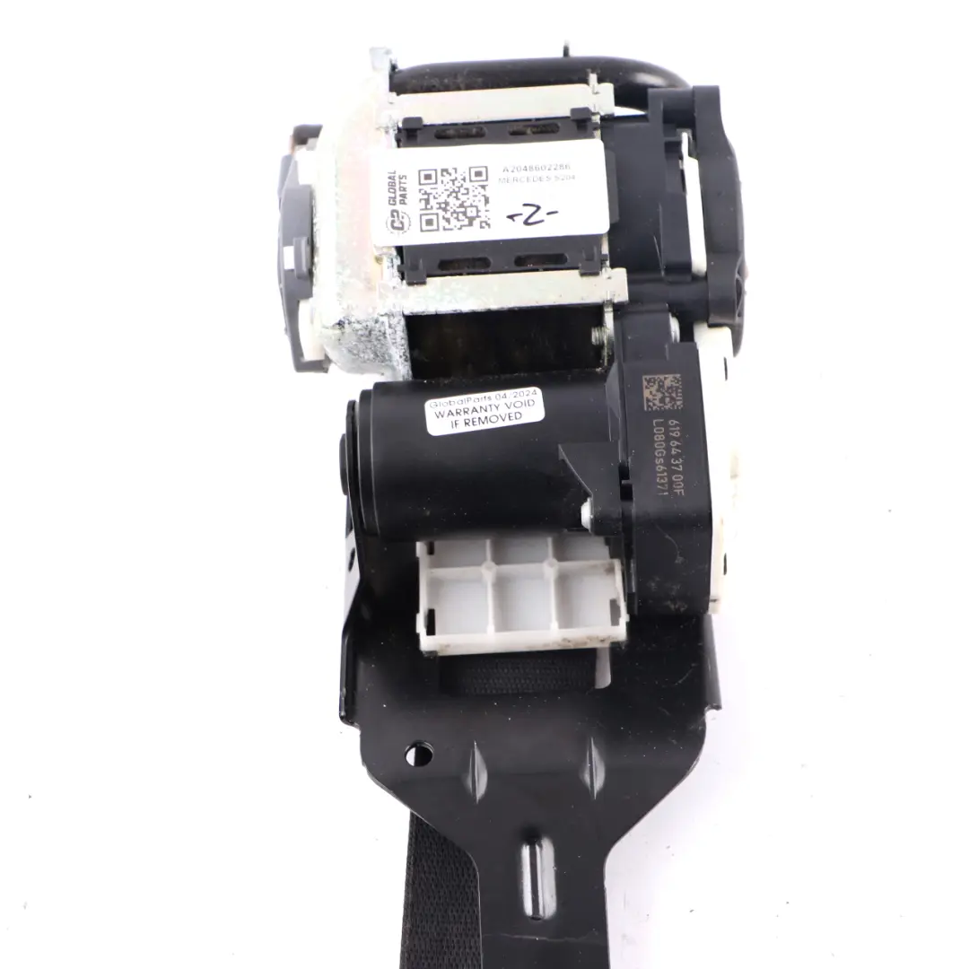 Mercedes W204 Seat Safety Belt Front Right - SKU A2048602286 - Part number A2048602286