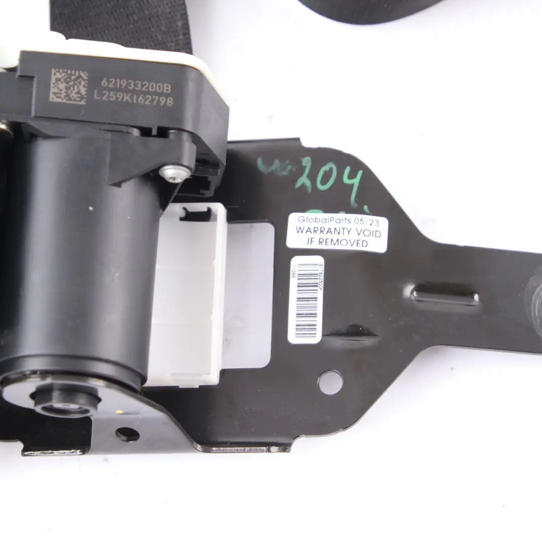Seat Belt Mercedes W204 S204 Safety Belt Front Left N/S Black - SKU A2048602385 - Part number A2048602385