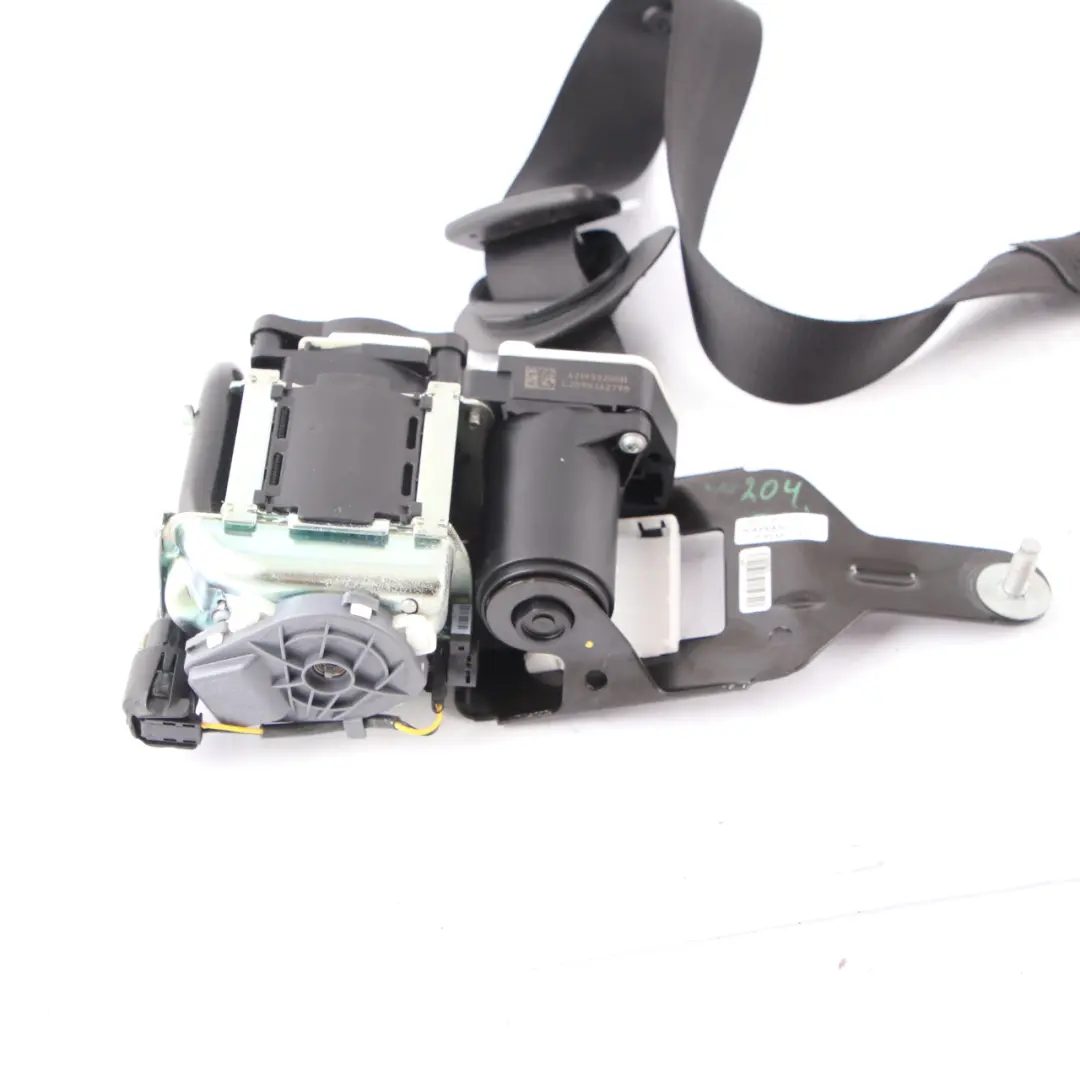 Mercedes W204 S204 Seat Belt Safety Belt Front Left N/S Black - SKU A2048602385 - Part number A2048602385