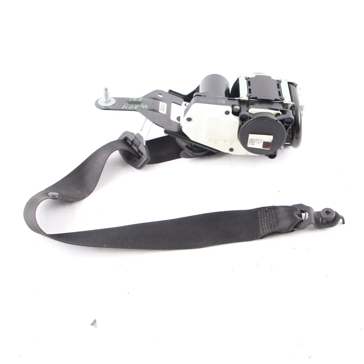 Mercedes W204 S204 Cinturón de Seguridad Delantero Derecho O/S Negro A2048602485