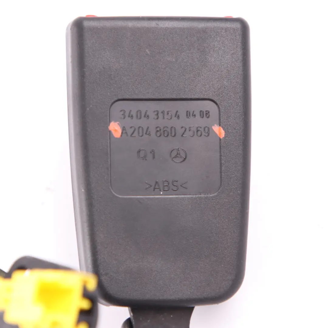Zapinka Pasa Lewy Tył do Mercedes W204 o numerze A2048602569 Mercedes W204 Zapinka Pasa Lewy Tył - SKU A2048602569 - Numer Części A2048602569