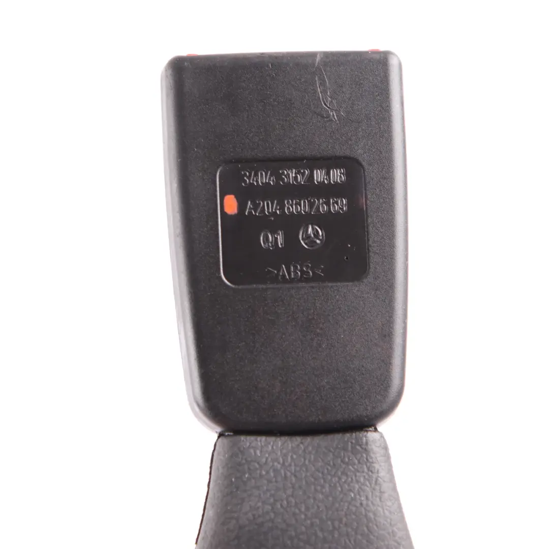 Seat Buckle Mercedes W204 Tensioner Lower Belt Rear Right O/S - SKU A2048602669 - Part number A2048602669
