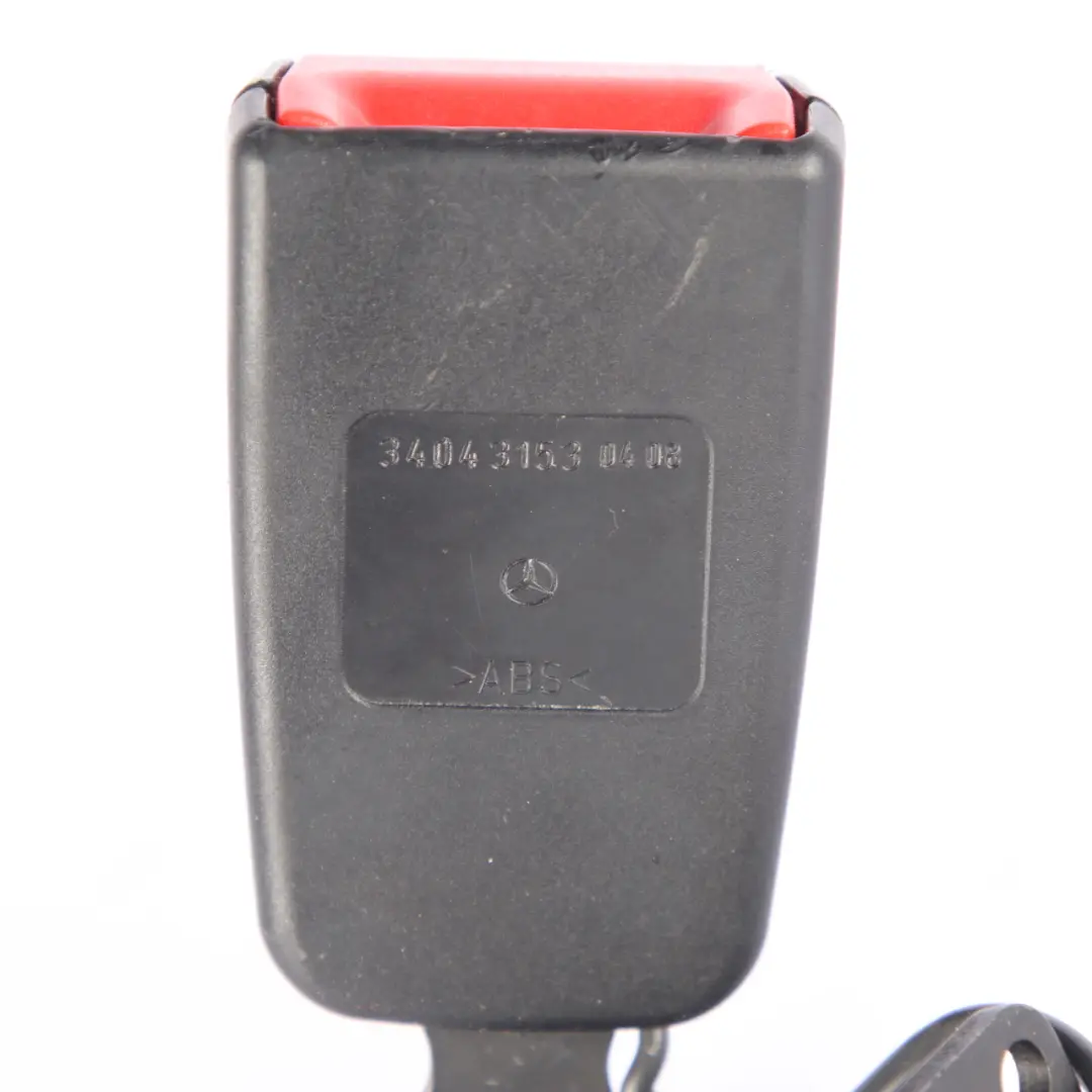 Buckle Mercedes W204 Rear Left N/S Seat Tensioner Lower Belt to Seat with Part number A2048602769 Seat Buckle Mercedes W204 Rear Left N/S Seat Tensioner Lower Belt - SKU A2048602769 - Part number A2048602769