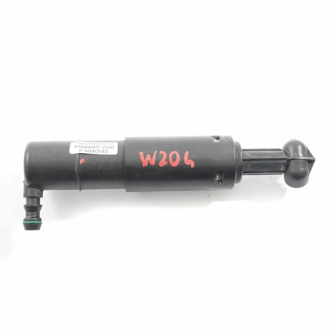 Boquilla lavafaros derecha para Mercedes W204 con número de pieza A2048602847 Mercedes W204 Boquilla lavafaros derecha - SKU A2048602847 - Número de pieza A2048602847