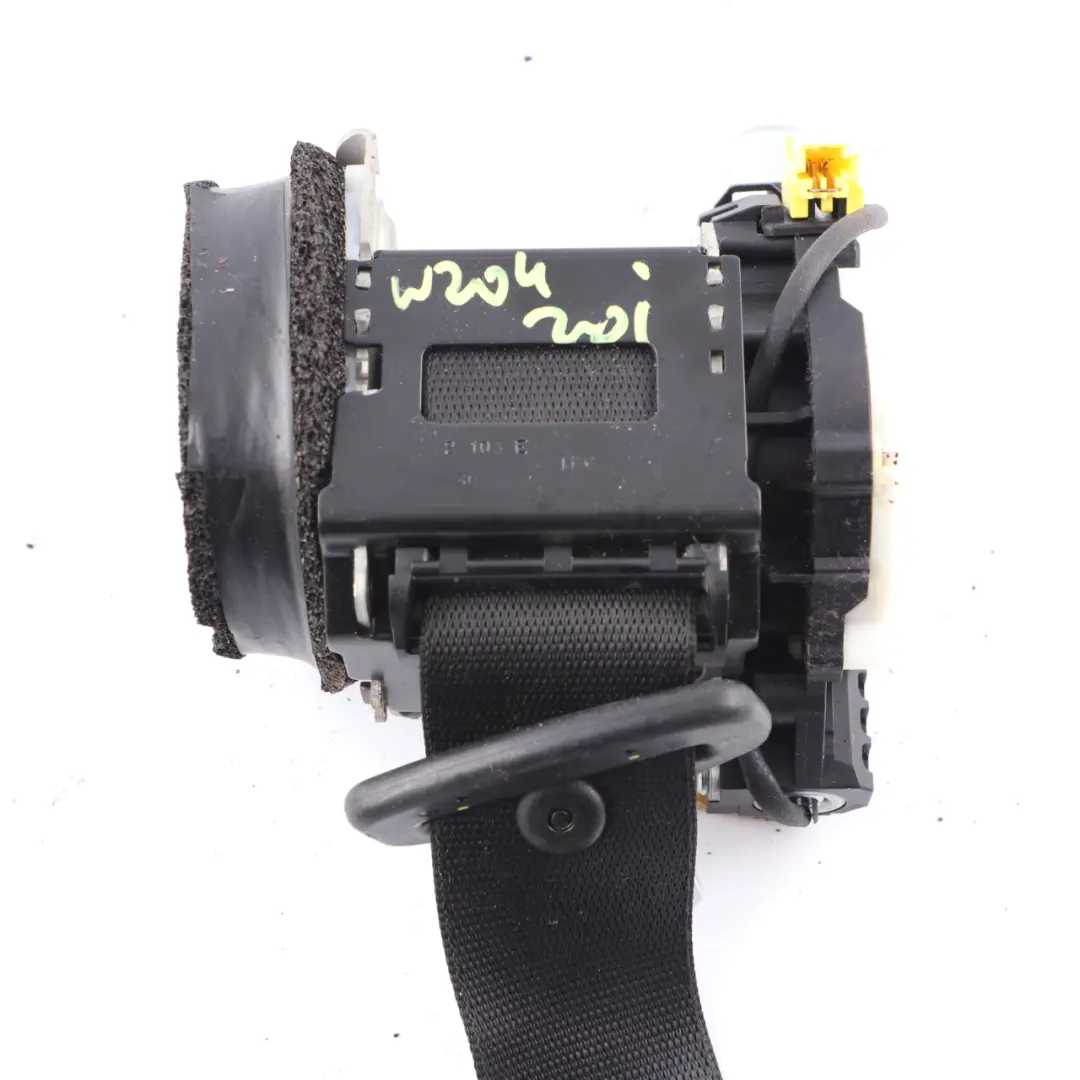 Mercedes W204 Cintura di sicurezza posteriore destra superiore Nero - SKU A2048602886 - Numero di parte A2048602886