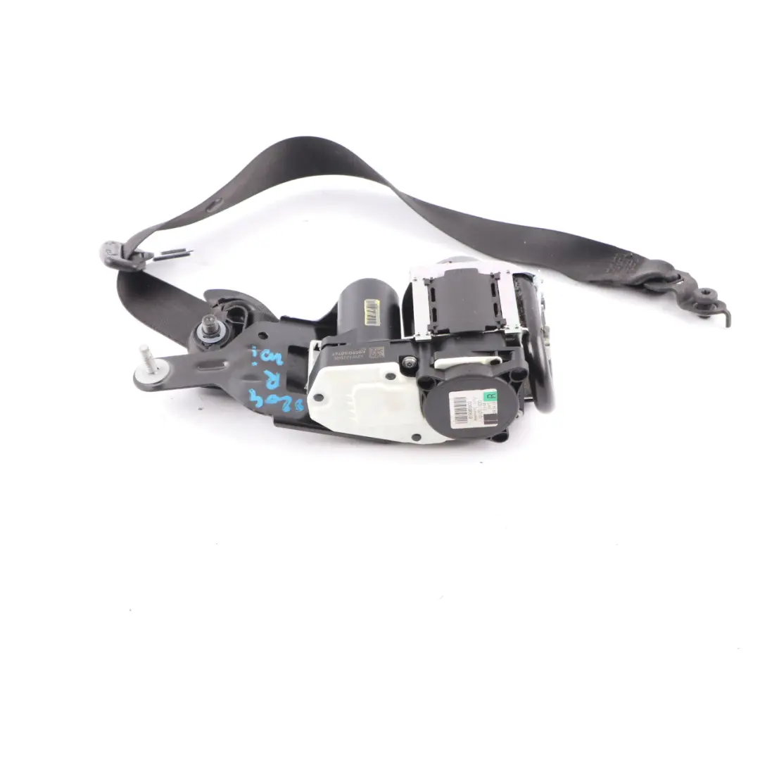 Seat Belt Mercedes W204 S204 Front Right O/S Upper Belt Black - SKU A2048604686 - Part number A2048604686