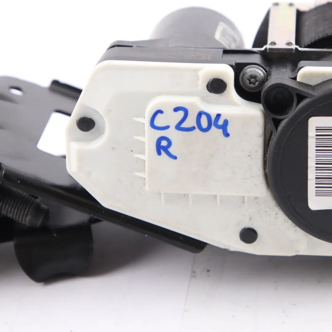 Cintura di sicurezza anteriore destra Nero per Mercedes C204 con numero di parte A2048605286 Mercedes C204 Cintura di sicurezza anteriore destra Nero - SKU A2048605286 - Numero di parte A2048605286