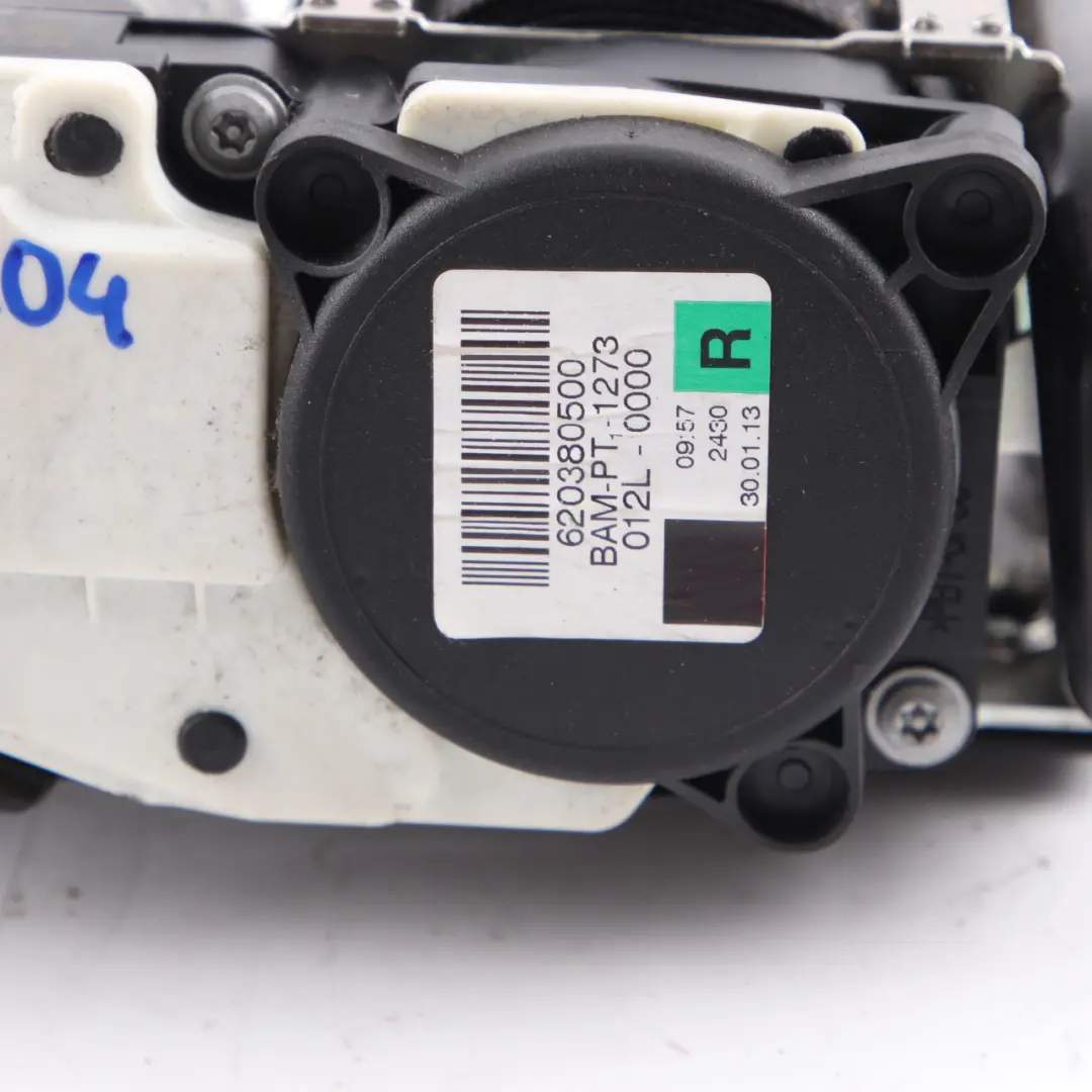 Mercedes C204 Sicherheitsgurt vorne rechts Sitz Schwarz - SKU A2048605286 - Teilenummer A2048605286