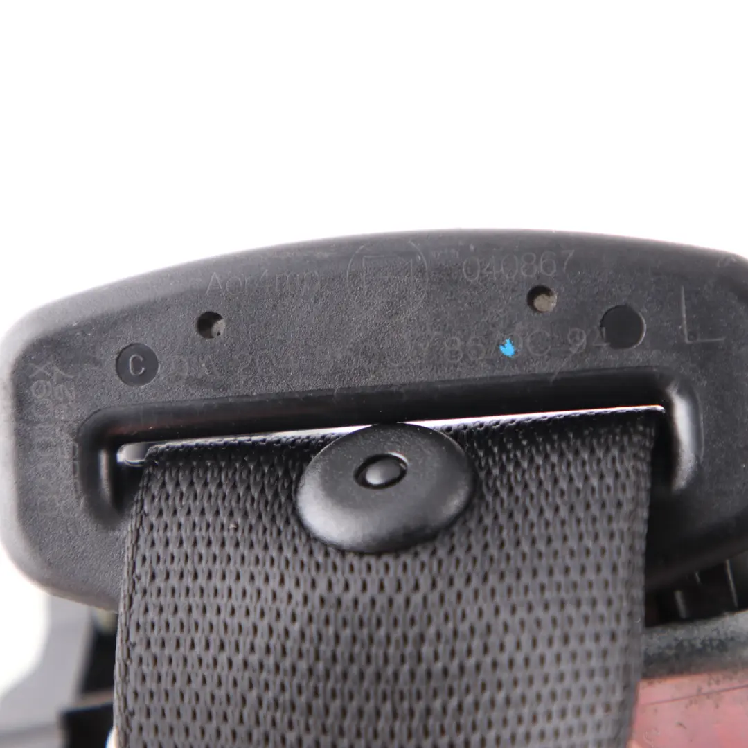 Cinturón seguridad del asiento trasero izquierdo Negro A2048600785 para Mercedes W204 con número de pieza A2048605786 Mercedes W204 Cinturón seguridad del asiento trasero izquierdo Negro A2048600785 - SKU A2048605786 - Número de pieza A2048605786