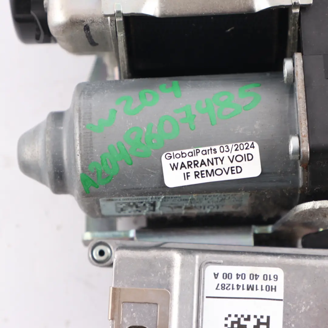 Belt Front Right O/S Upper Belt Black to Mercedes W204 Seat with Part number A2048607485 Mercedes W204 Seat Belt Front Right O/S Upper Belt Black - SKU A2048607485 - Part number A2048607485