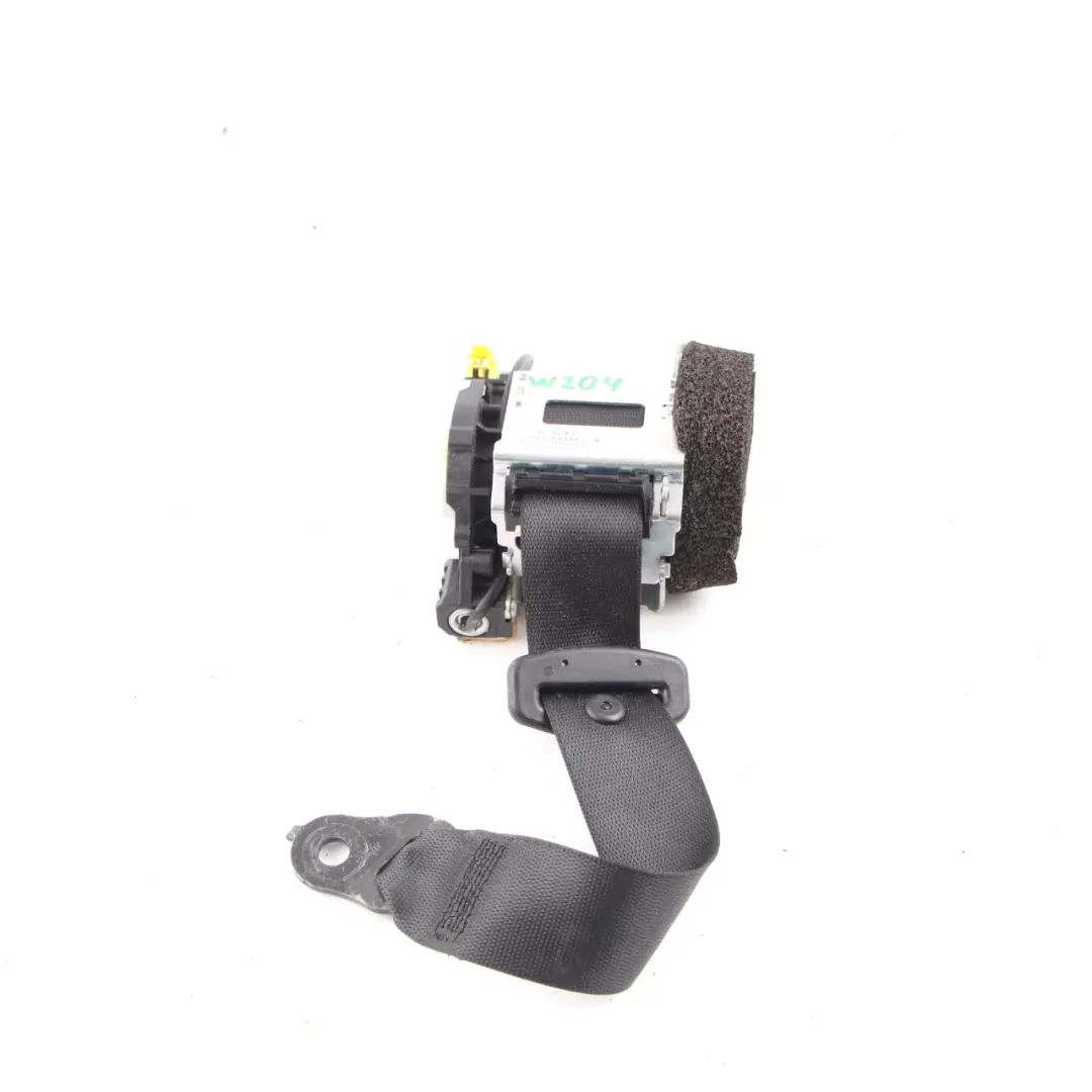 Cinturón de seguridad trasero izquierdo negro para Mercedes W204 con número de pieza A2048608185 Mercedes W204 Cinturón de seguridad trasero izquierdo negro - SKU A2048608185 - Número de pieza A2048608185
