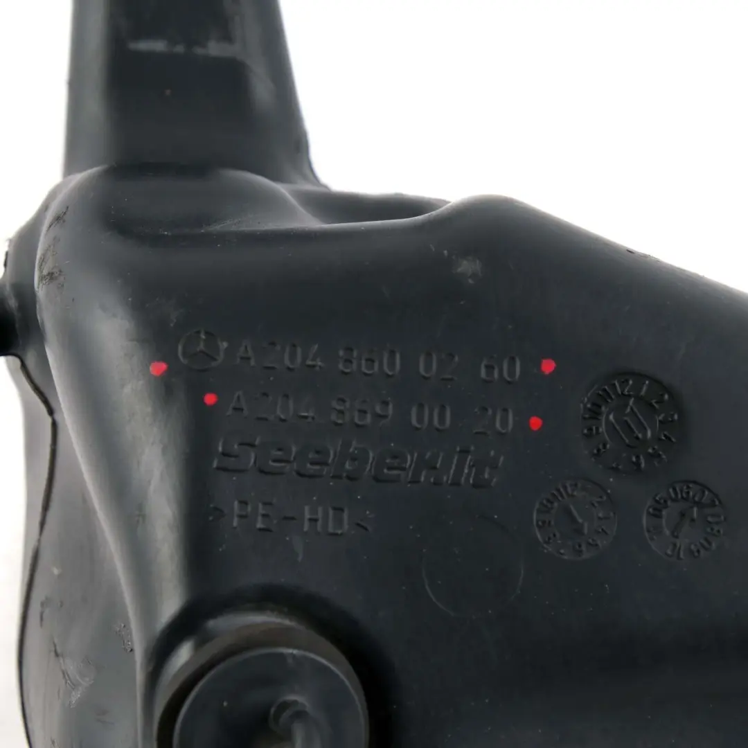 Windscreen Washer Bottle Tank Reservoir to Mercedes W221 with Part number A2048690020 Mercedes W221 Windscreen Washer Bottle Tank Reservoir - SKU A2048690020 - Part number A2048690020