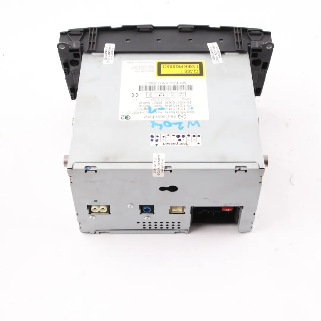 Radio Player Mercedes-Benz W204 COMAND Navi CD Head Unit to with Part number A2048700196 Radio Player Mercedes-Benz W204 COMAND Navi CD Head Unit - SKU A2048700196-1 - Part number A2048700196