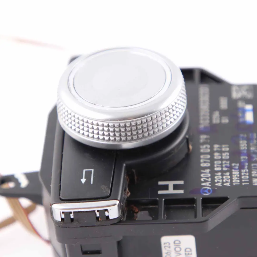 Navigation Switch Comand Multifunction Knob Button to Mercedes W204 with Part number A2048700579 Mercedes W204 Navigation Switch Comand Multifunction Knob Button - SKU A2048700579 - Part number A2048700579